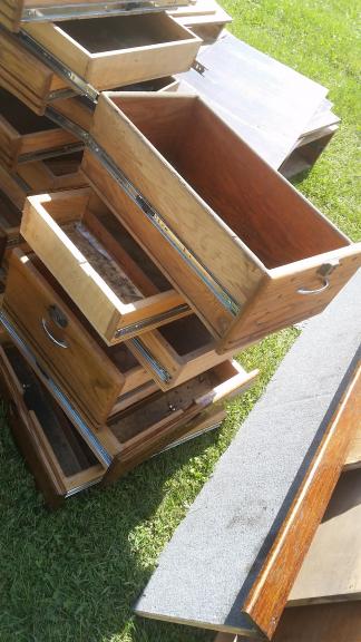 Shelving out of tool truck  nice for sale in Carey OH